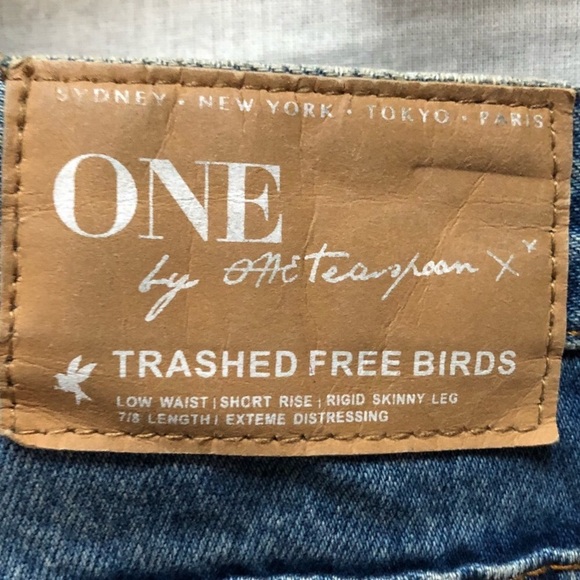 SOLD One teaspoon Thrashed freebirds - Picture 7 of 7